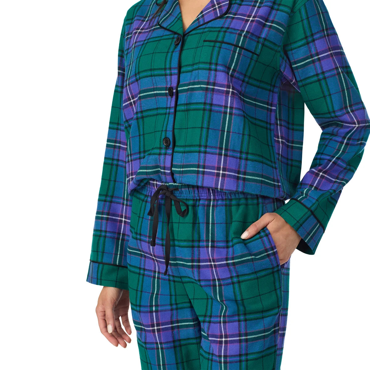 BEDHEAD - Ensemble de Pyjama 2 Pièces pour Femme-women's-pajama-piece-costco-4323333-green-vert-5