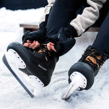 BAUER - Patins Colorado pour Adulte-Unisexe-Adults-Unisex-Rec-Ice-Skate-Noir-Black-1980292