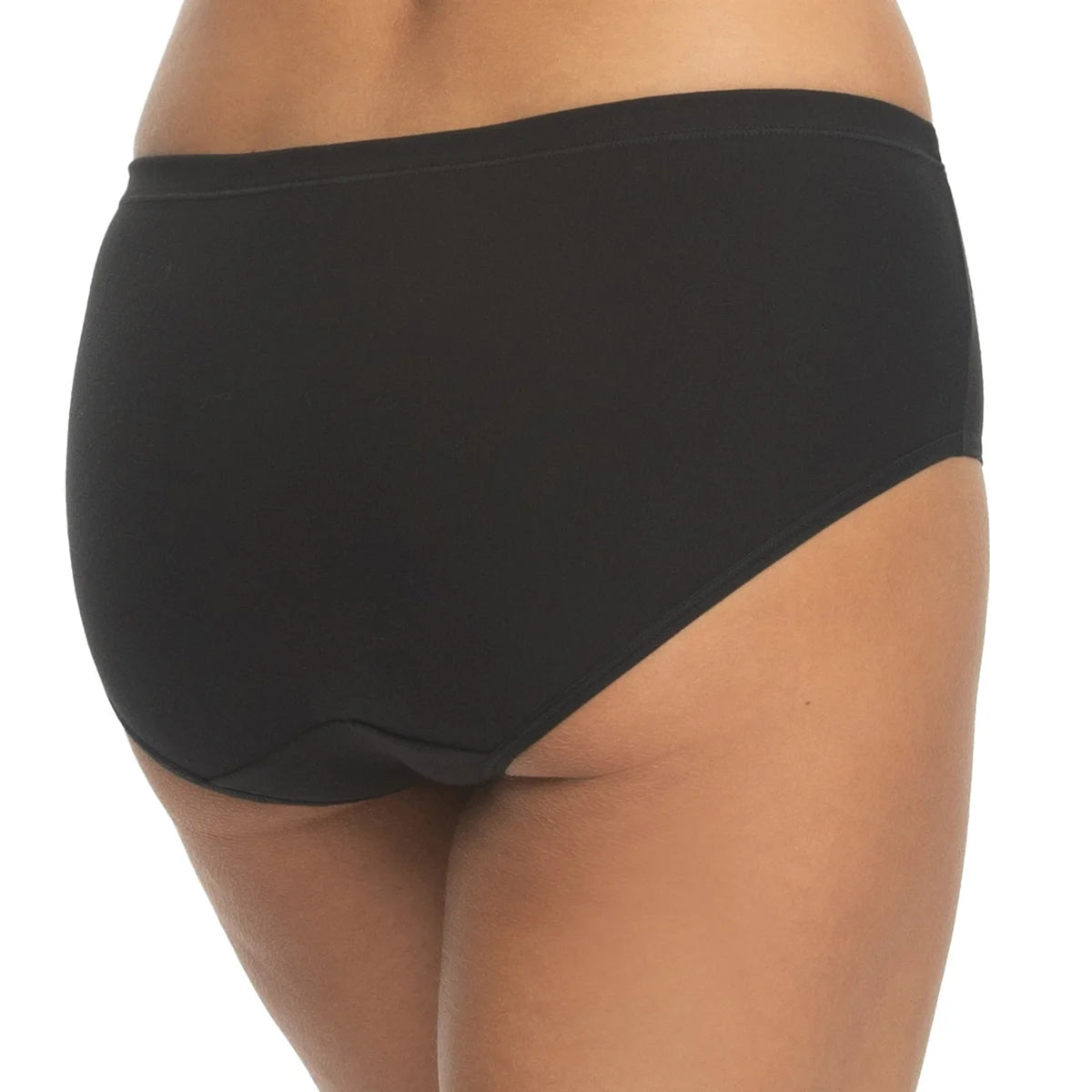BUFFALO -  Paquet de 5 Culottes Garçonnes pour Femme- 5-Pack-Womens-Cotton-Hipster-Briefs-Noir-Beige-Brun-Black-Brown-2917631-1940821