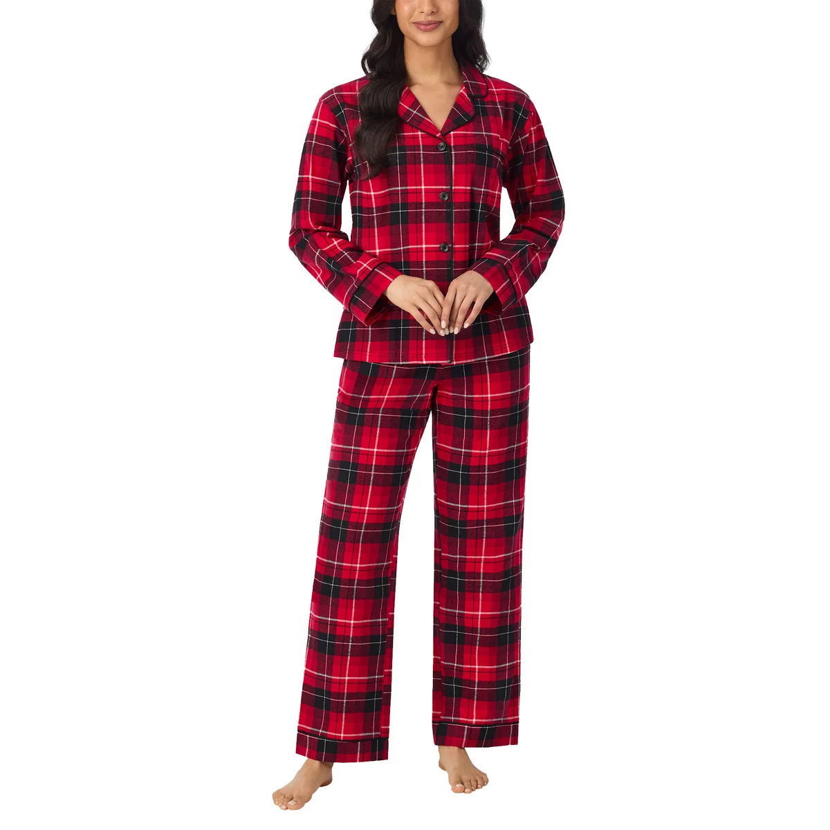 BEDHEAD - Ensemble de Pyjama 2 Pièces pour Femme-women's-pajama-piece-costco-4323333-red-rouge