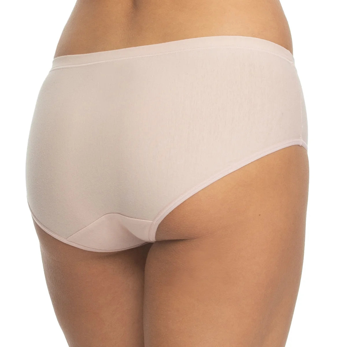BUFFALO -  Paquet de 5 Culottes Garçonnes pour Femme- 5-Pack-Womens-Cotton-Hipster-Briefs-Noir-Beige-Brun-Black-Brown-2917631-1940821