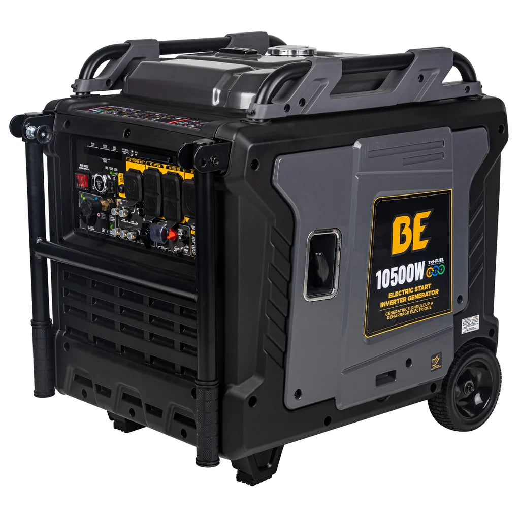 BE POWER EQUIPMENT - Génératrice Onduleur à Démarrage Électrique Tri-Carburant *Boite Ouverte*-TRI-FUEL-ELECTRIC-START-INVERTER-GENERATOR-COSTCO-1836215