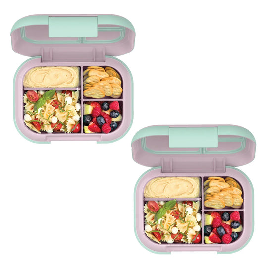BENTGO - Ensemble de 2 Boites à Lunch Étanches Chill XL-leak-proof-lunch-box-set-pack-costco-1962134-menthe-mint