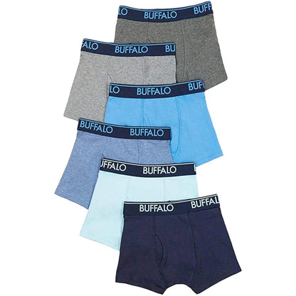 Buffalo-paquet-6-caleçons-garçons-boys-boxer-briefs