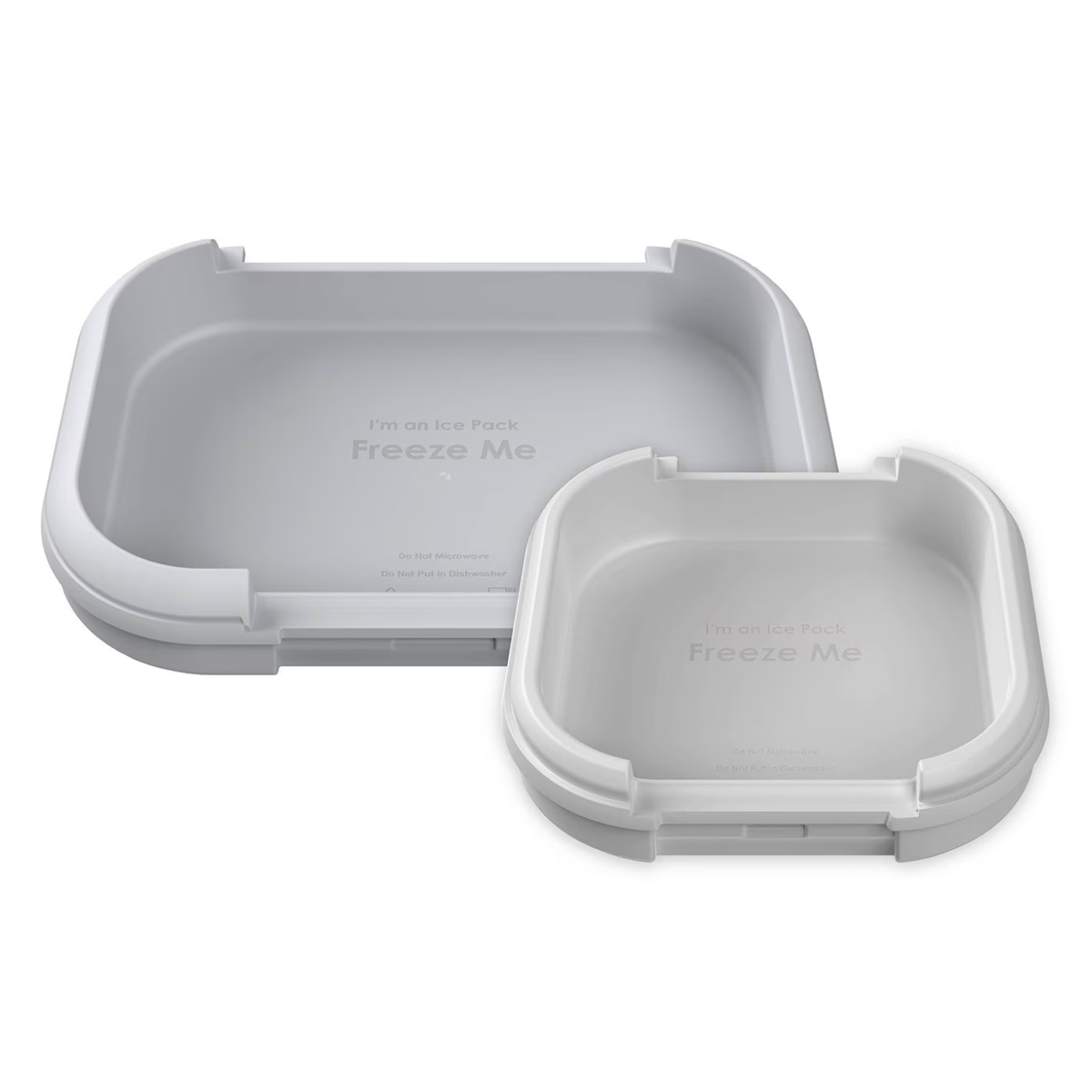 BENTGO - Ensemble Boîte à Lunch et Mini Boîte Fraîcheur vert et gris | Bentgo - Green and gray chill lunch box and mini box set 