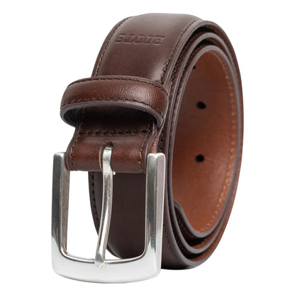 ROOTS - Ceinture en Cuir- Genuine-Leather-Belt-Brun-Brown-1915790
