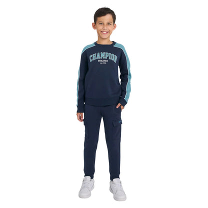 CHAMPION - Ensemble 3 Pièces pour Enfant-Kids-3-Piece-Set-Bleu-Marine-Blue-Navy-1114545-1958828