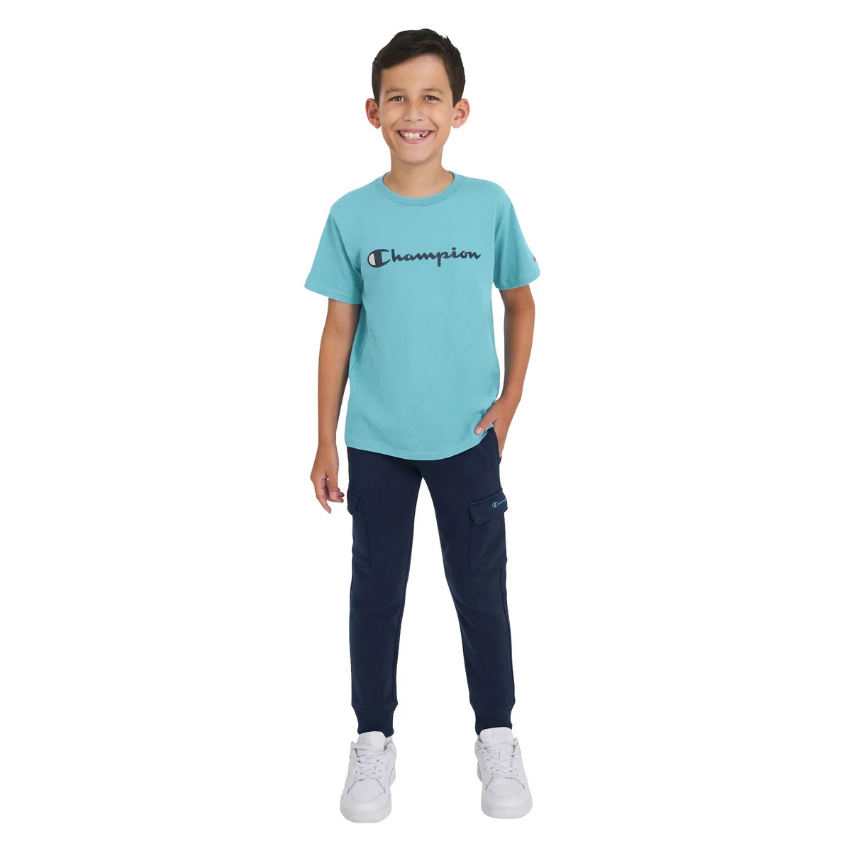 CHAMPION - Ensemble 3 Pièces pour Enfant-Kids-3-Piece-Set-Bleu-Marine-Blue-Navy-1114545-1958828