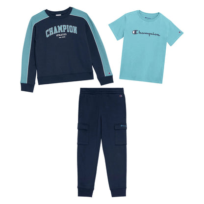 CHAMPION - Ensemble 3 Pièces pour Enfant-Kids-3-Piece-Set-Bleu-Marine-Blue-Navy-1114545-1958828