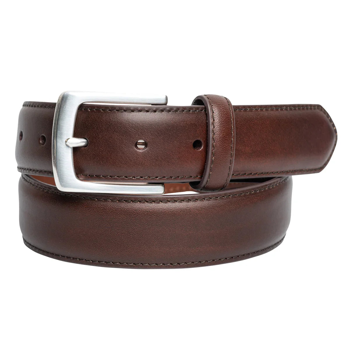 ROOTS - Ceinture en Cuir- Genuine-Leather-Belt-Brun-Brown-1915790