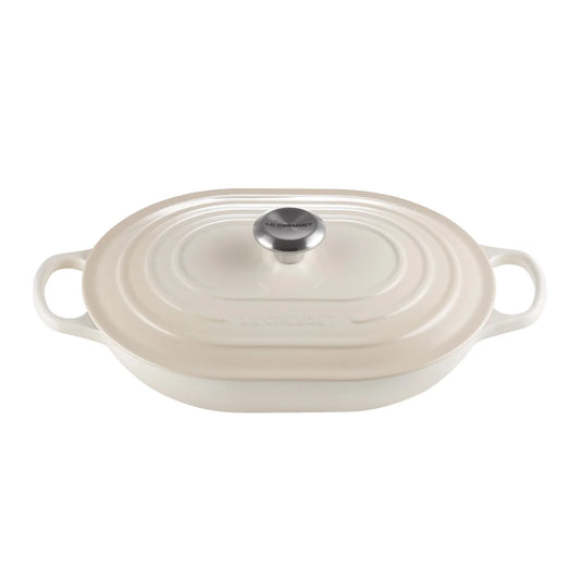 LE CREUSET - Cocotter Oblongue Signature de 3,4 L-oblong-casserole-oven-costco-1982169-1997545-meringue-blanc-white-cream-crème-2