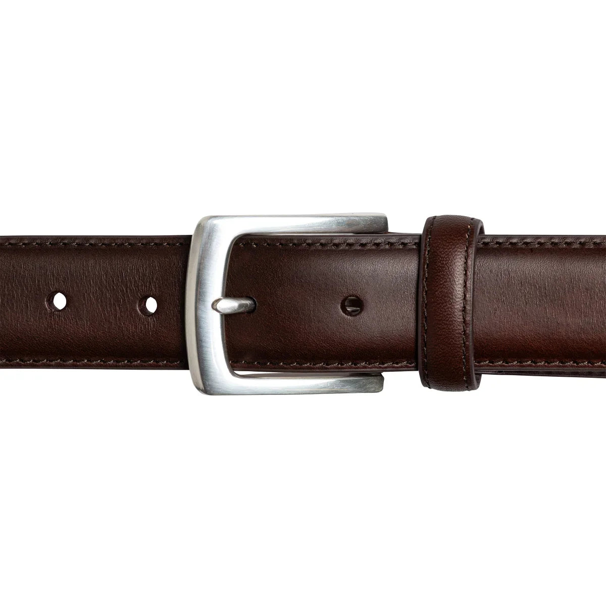 ROOTS - Ceinture en Cuir- Genuine-Leather-Belt-Brun-Brown-1915790