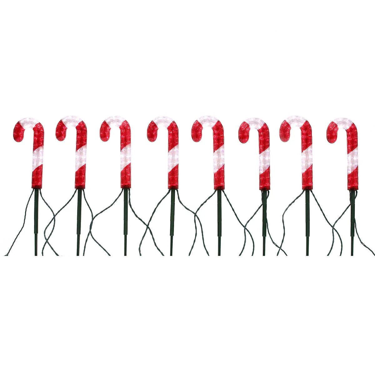 Ensemble de 8 Piquets de Pelouse à Del-piece-led-lawn-stakes-costco-1601438