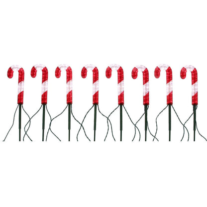 Ensemble de 8 Piquets de Pelouse à Del-piece-led-lawn-stakes-costco-1601438