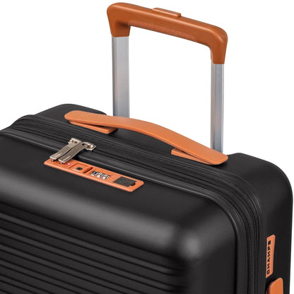 CHAMPS - Valise de Cabine Rigide Extensible Vintage II-luggage-hardside-expandable-spinner-carry-on-costco-2898358-s1030-noir-black-6