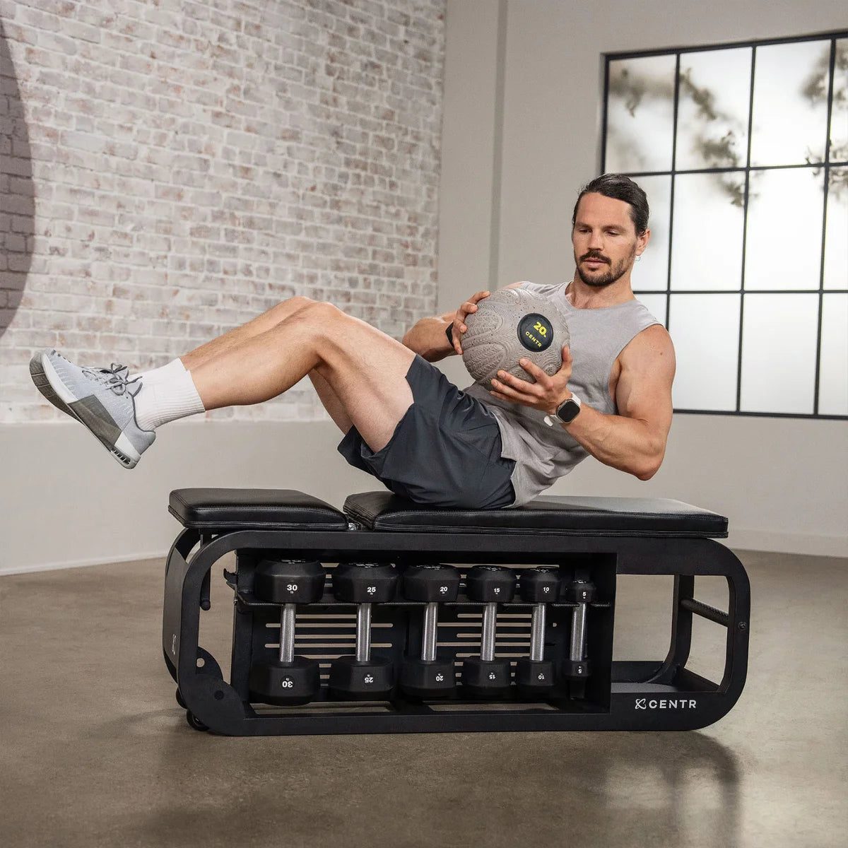 CENTR - Banc Fusion avec Rangement pour Haltères-bench-dumbbell-storage-costco-1857402-5