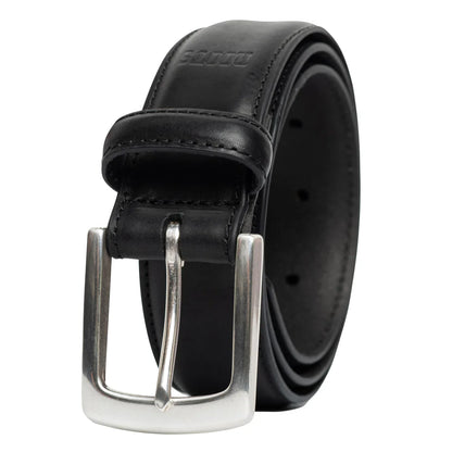 ROOTS - Ceinture en Cuir- Genuine-Leather-Belt-Noir-Black-1915790
