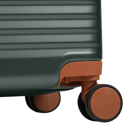 CHAMPS - Valise de Cabine Rigide Extensible Vintage II-luggage-hardside-expandable-spinner-carry-on-costco-2898361-s1030-green-vert-9