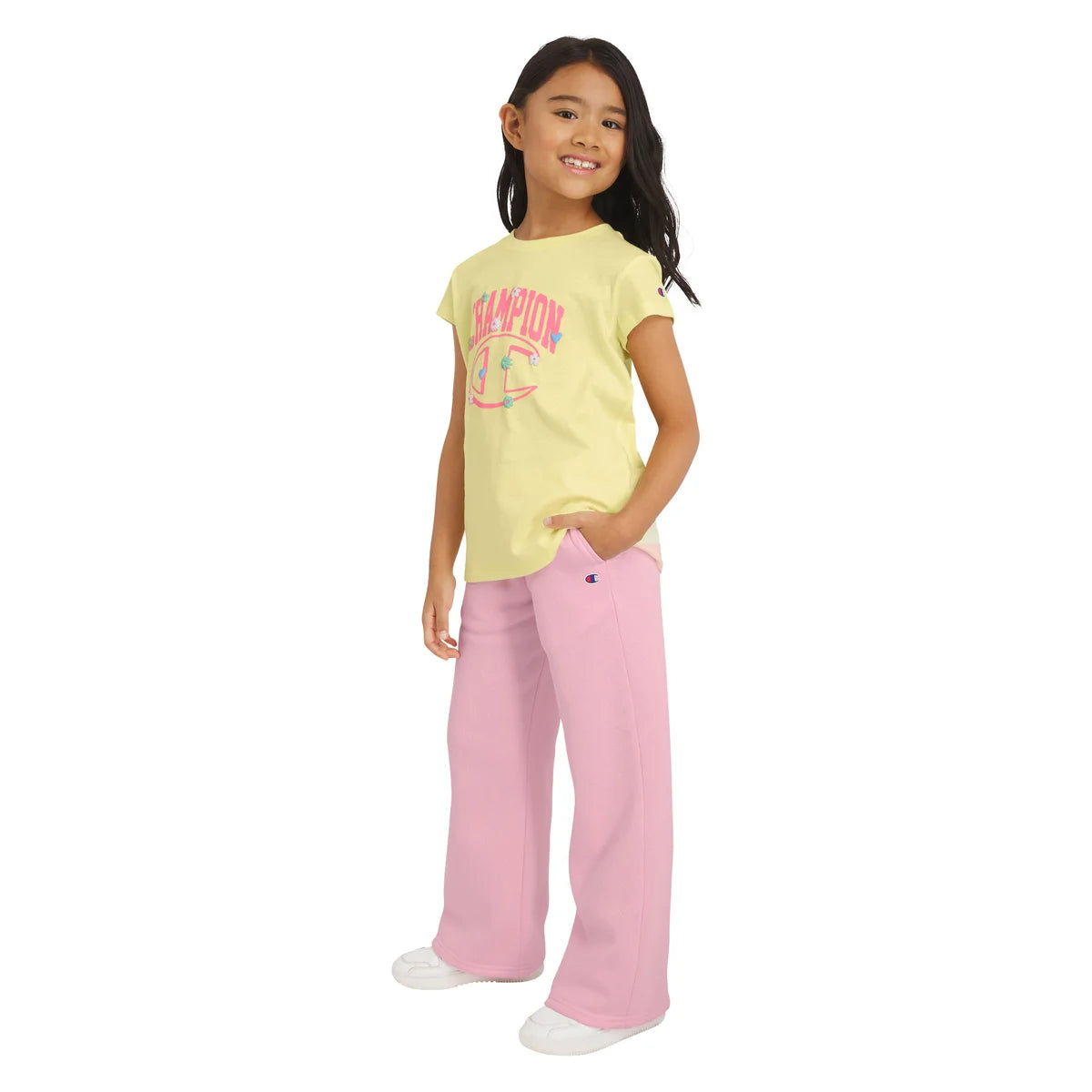 CHAMPION - Ensemble 3 Pièces pour Enfant-Kids-3-Piece-Set-Rose-Jaune-Pink-Yellow-1114545-1958827