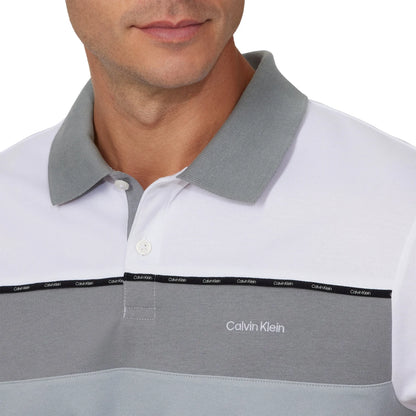 CALVIN KLEIN - Polo pour Homme-MEN'S-POLO-SHIRT-COSTCO-1894658-GRIS-GREY-3