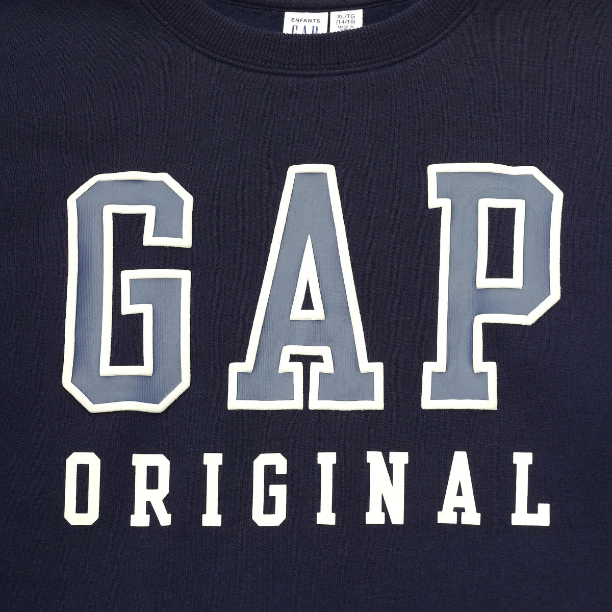 GAP KIDS - Chandail en Molleton pour Enfant-Kids-Fleece-Sweatshirt-Bleu-Marine-Blue-Navy-1236622-1934709