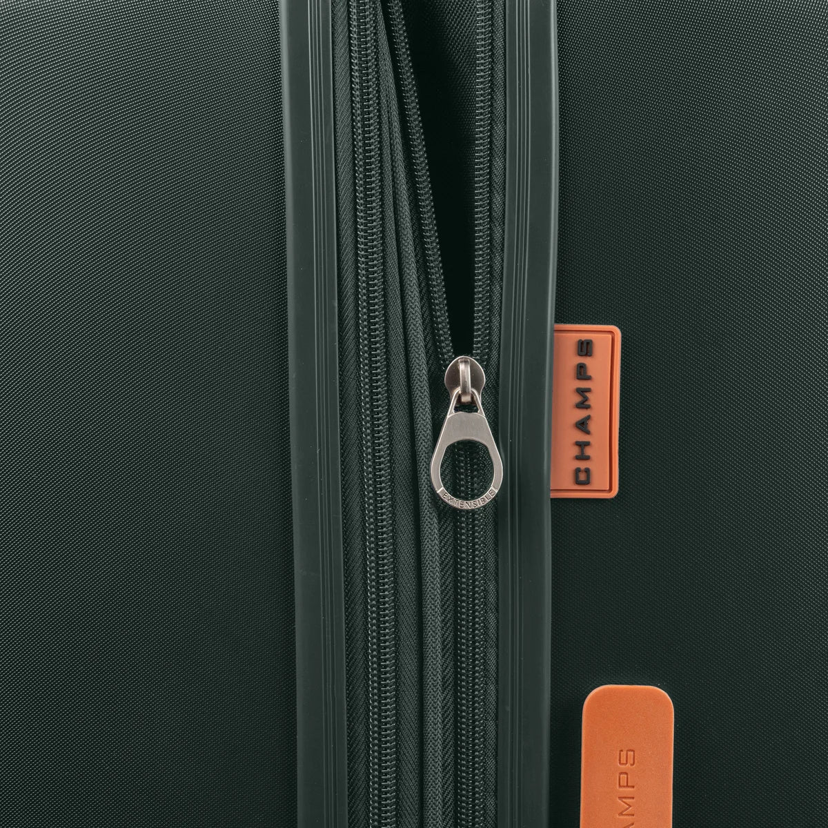 CHAMPS - Valise de Cabine Rigide Extensible Vintage II-luggage-hardside-expandable-spinner-carry-on-costco-2898361-s1030-green-vert-8