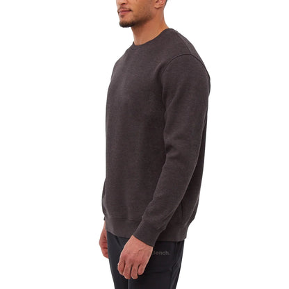 BENCH - Chandail Thermique Doublé pour Homme-Mens-Fleece-Lined-Thermal-Crewneck-Gris-Grey-1899556-1956581