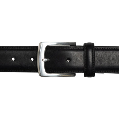 ROOTS - Ceinture en Cuir- Genuine-Leather-Belt-Noir-Black-1915790