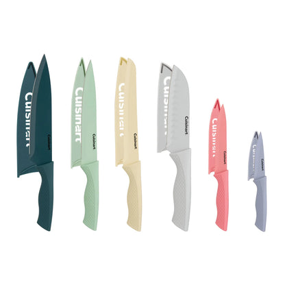 CUISINART - Ensemble de 6 Couteaux à Revêtement en Céramique Advantage-ceramic-coated-knife-set-costco-2826602