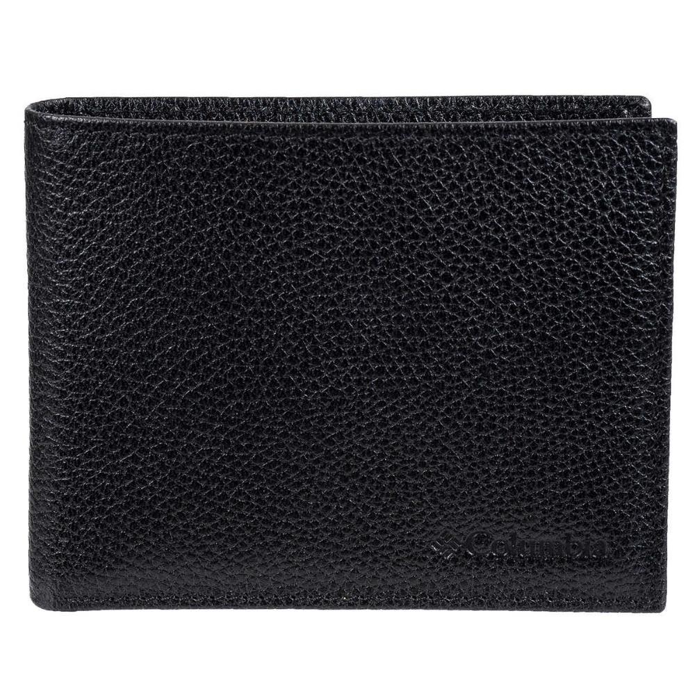 columbia-portefeuille-mince-cuir-véritable-étui-cartes-amovible-genuine-leather-slimfold-wallet-removable-card-case