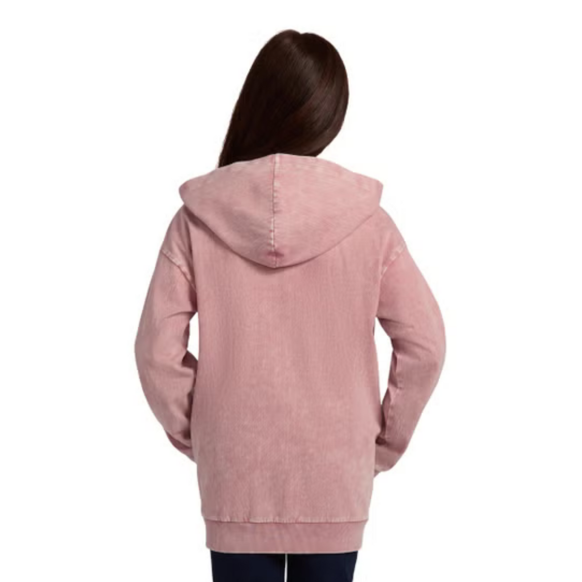 CALVIN KLEIN - Veste à capuchon avec fermeture à glissière pour enfant rose | CALVIN KLEIN - Youth pink Full Zip Hoodie 