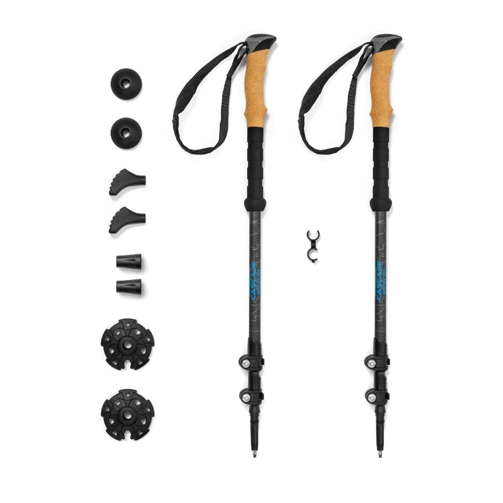 cascade-mountain-tech-bâtons-marche-fibre-carbone-carbon-fiber-trekking-poles