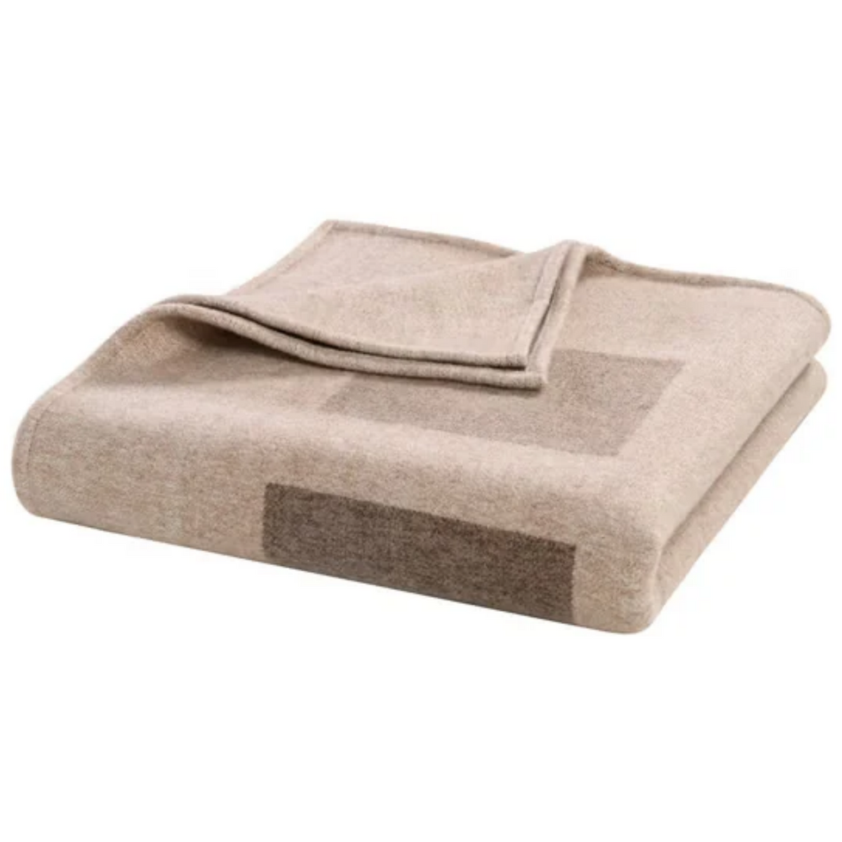 CHALET DÉCOR - Jeté tissé brun et beige | CHALET DÉCOR - brown and beige woven throw