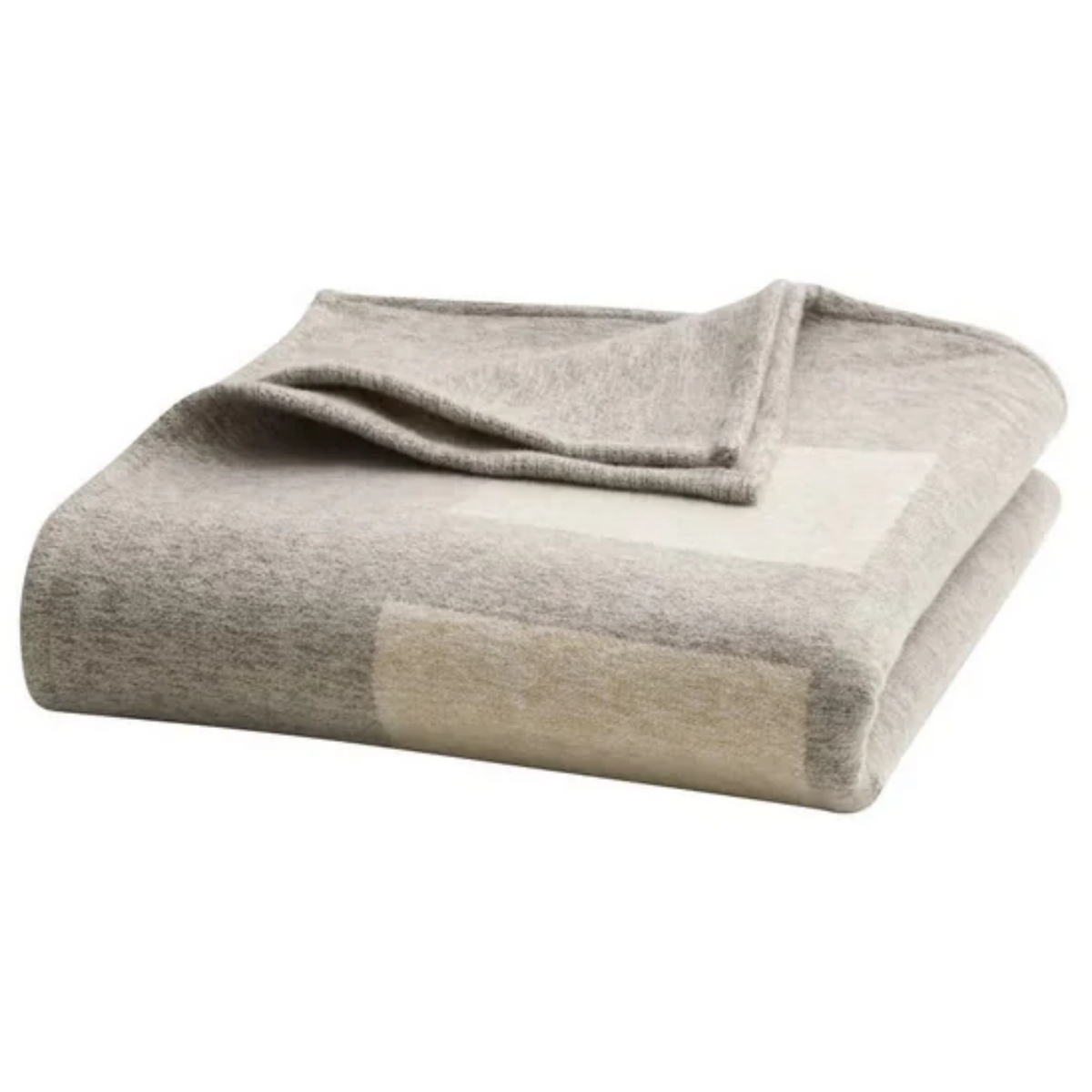 CHALET DÉCOR - Jeté tissé gris | CHALET DÉCOR - grey woven throw
