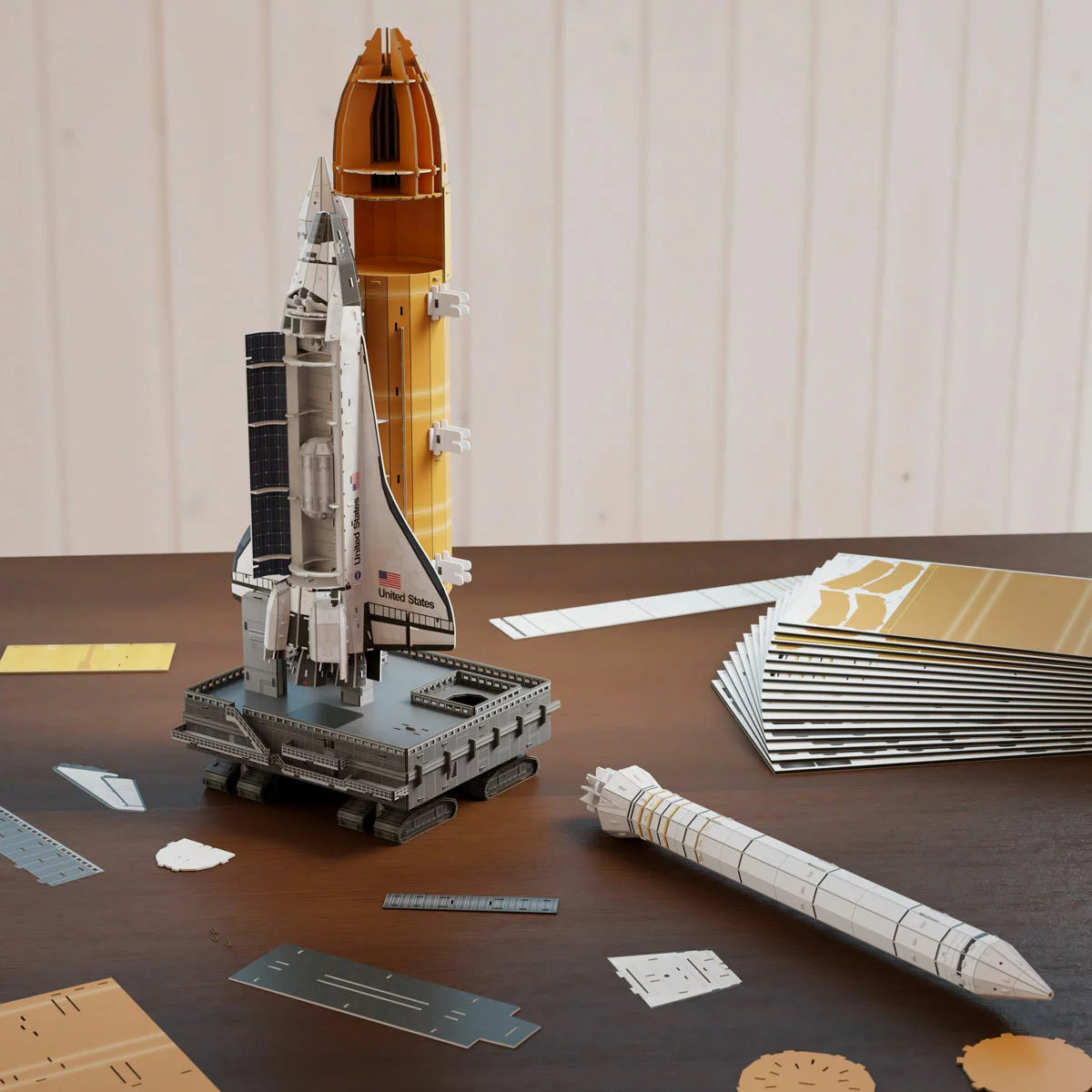 4D BUILD - Maquette-Puzzle 3D Navette Spatiale-puzzle-model-kit-space-shuttle-costco-1785136-4