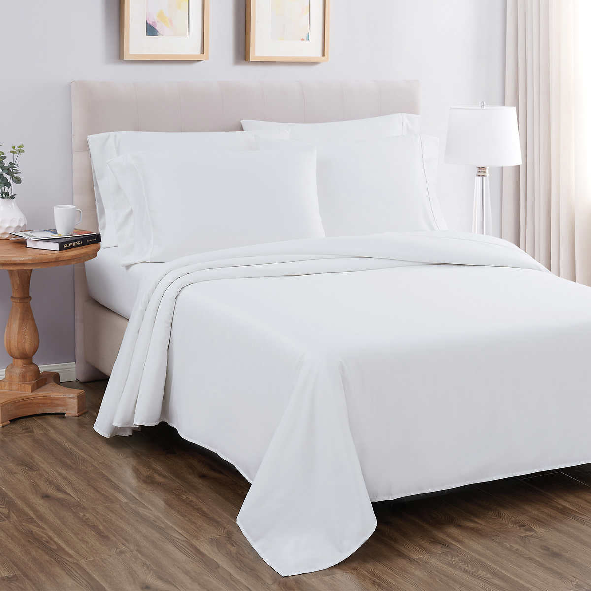 kirkland-signature-ensemble-de-draps-6-pièces-contexture-680-fils-Thread-Count-piece-Sheet-Set-3