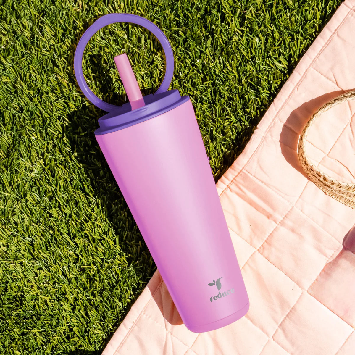 REDUCE - 2 Gobelets Isothermes Halo-vacuum-insulated-tumblers-costco-1866458-vert-rose-green-pink-6