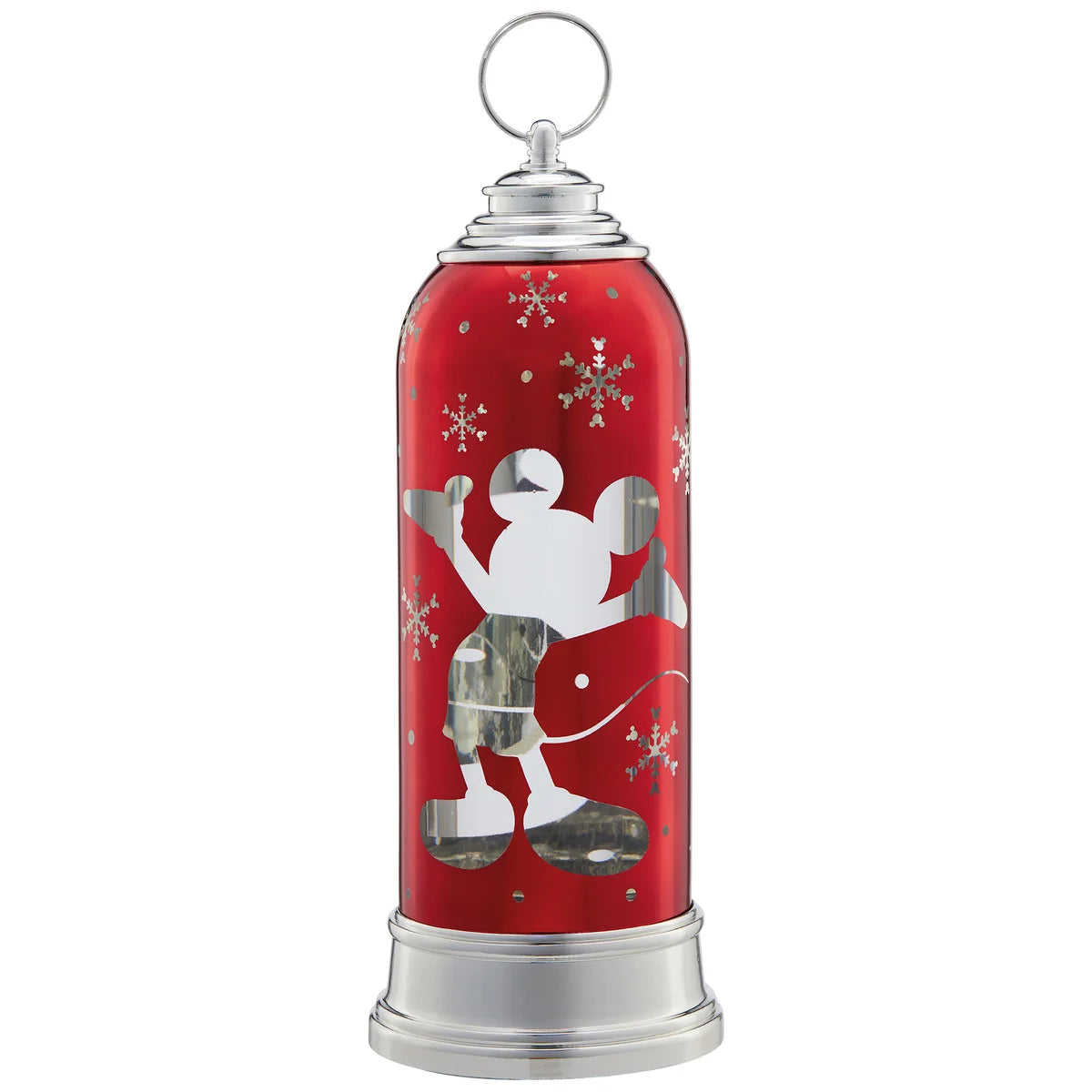 DISNEY - Lanterne de Noël avec Lumières DEL-holiday-lantern-with-led-lights-costco-1739959-red-rouge