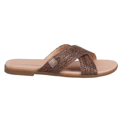 DRAPER JAMES - Sandales pour Femme-women's-sandals-1902667-brown-brun-2