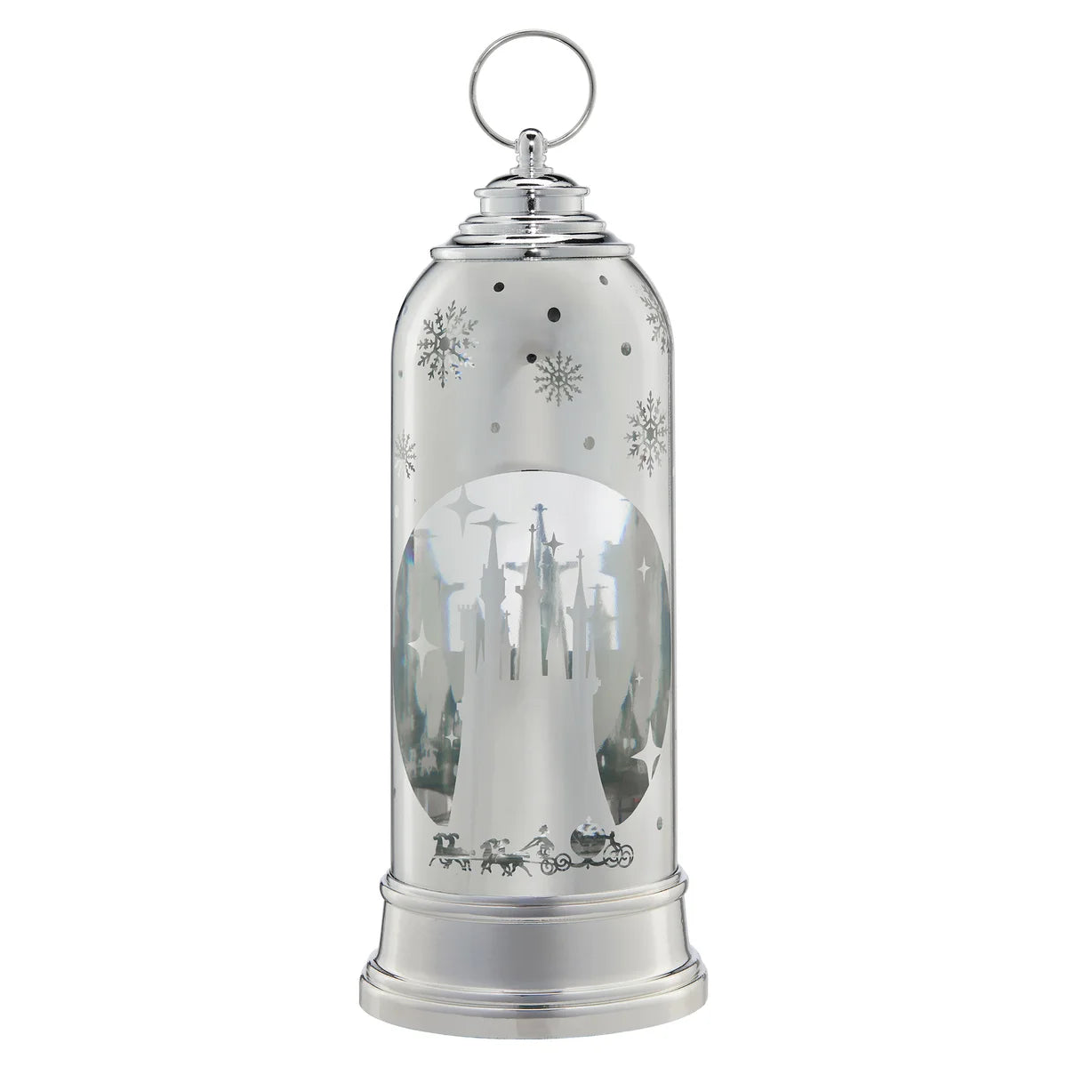 DISNEY - Lanterne de Noël avec Lumières DEL-holiday-lantern-with-led-lights-costco-1739959-argent-silver