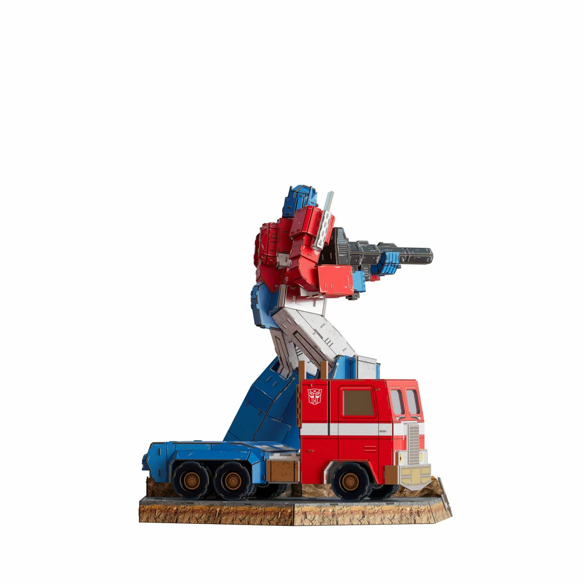 4D BUILD - Maquette-Puzzle 3D Optimus Prime Transformers-puzzle-model-kit-costco-1785136-4