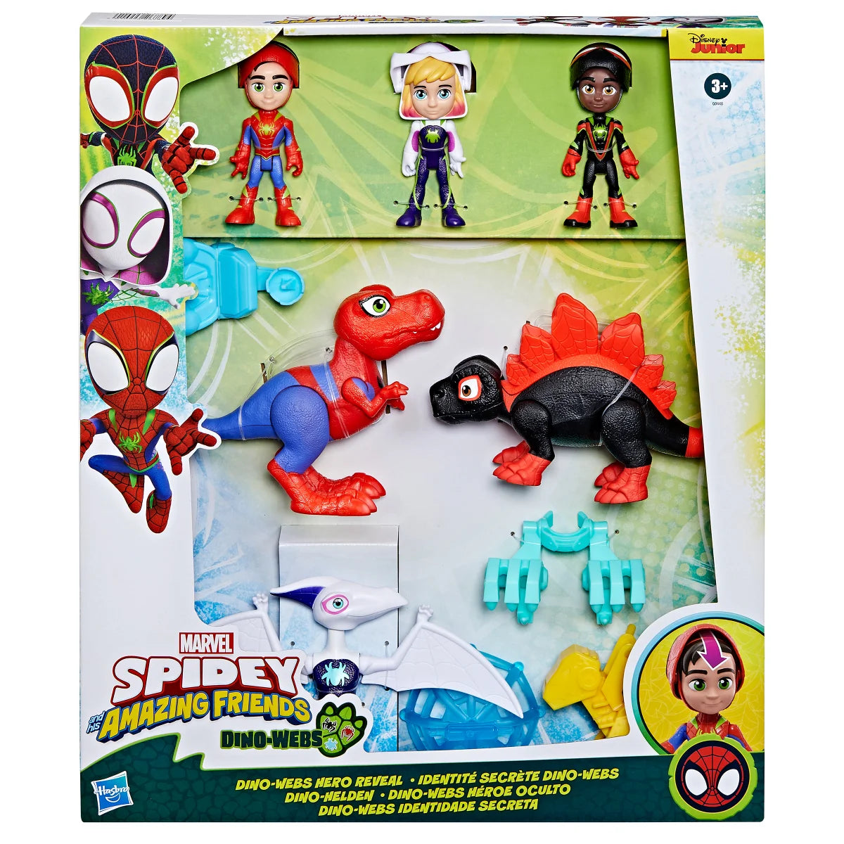 HASBRO - Spidey et ses Amis Extraordinaires Identité Secrète Dino-Webs-and-his-amazing-friends-hero-reveal-costco-1739861