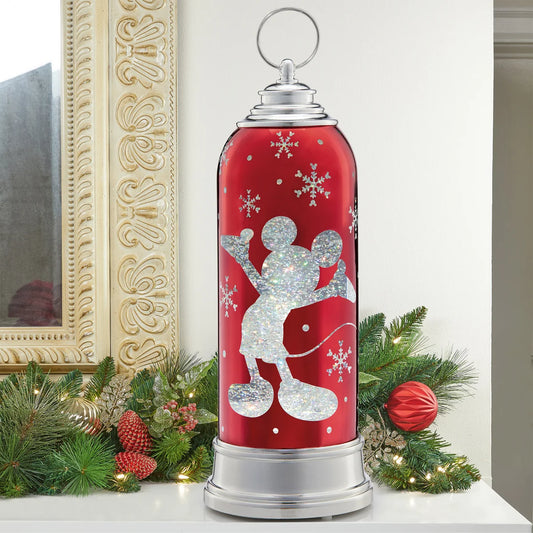 DISNEY - Lanterne de Noël avec Lumières DEL-holiday-lantern-with-led-lights-costco-1739959-red-rouge-2