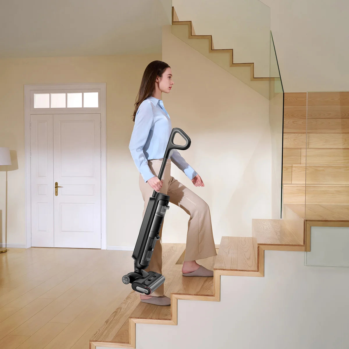 DREAME - Aspirateur Eau et Poussière Sans Fil avec Brosse à Double Tranchant K20-vaccum-wet-and-dry-floor-washer-costco-1733444-4