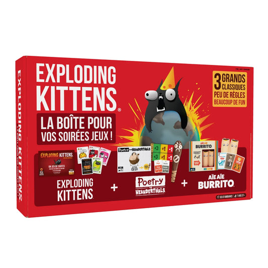 EXPLODING KITTENS - Ensemble de 3 Jeux Classiques *Version Française*-pack-classics-game-night-in-a-box-soirée-jeu-dans-une-boite-costco-2949288-2
