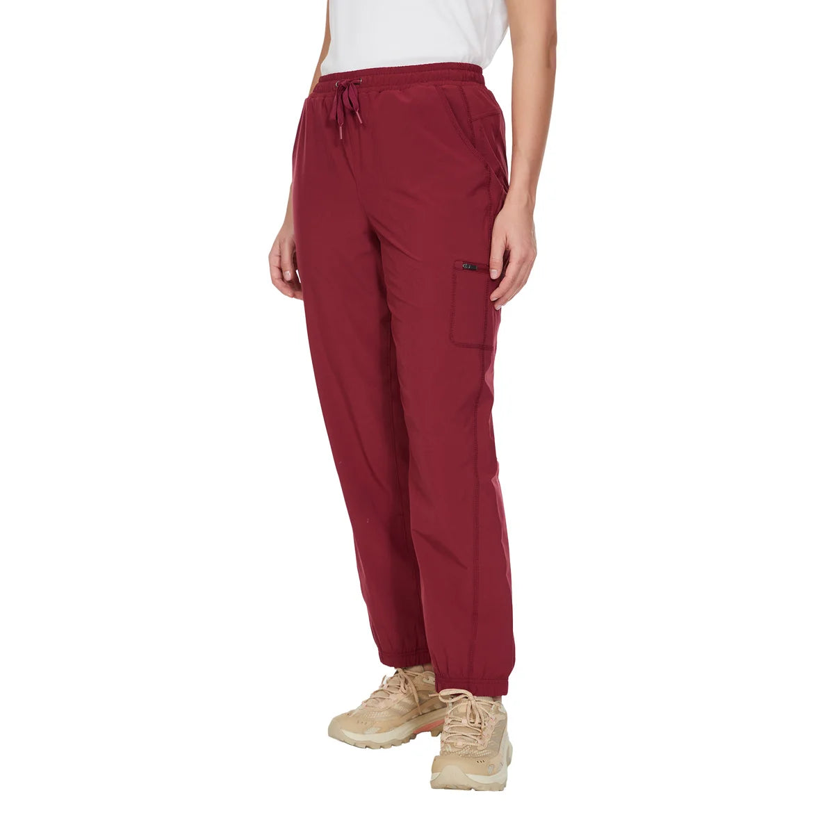 MERRELL - Pantalon à Doublure en Molleton pour Femme-women's-fleece-lined-pants-costco-1912864-red-rouge-2