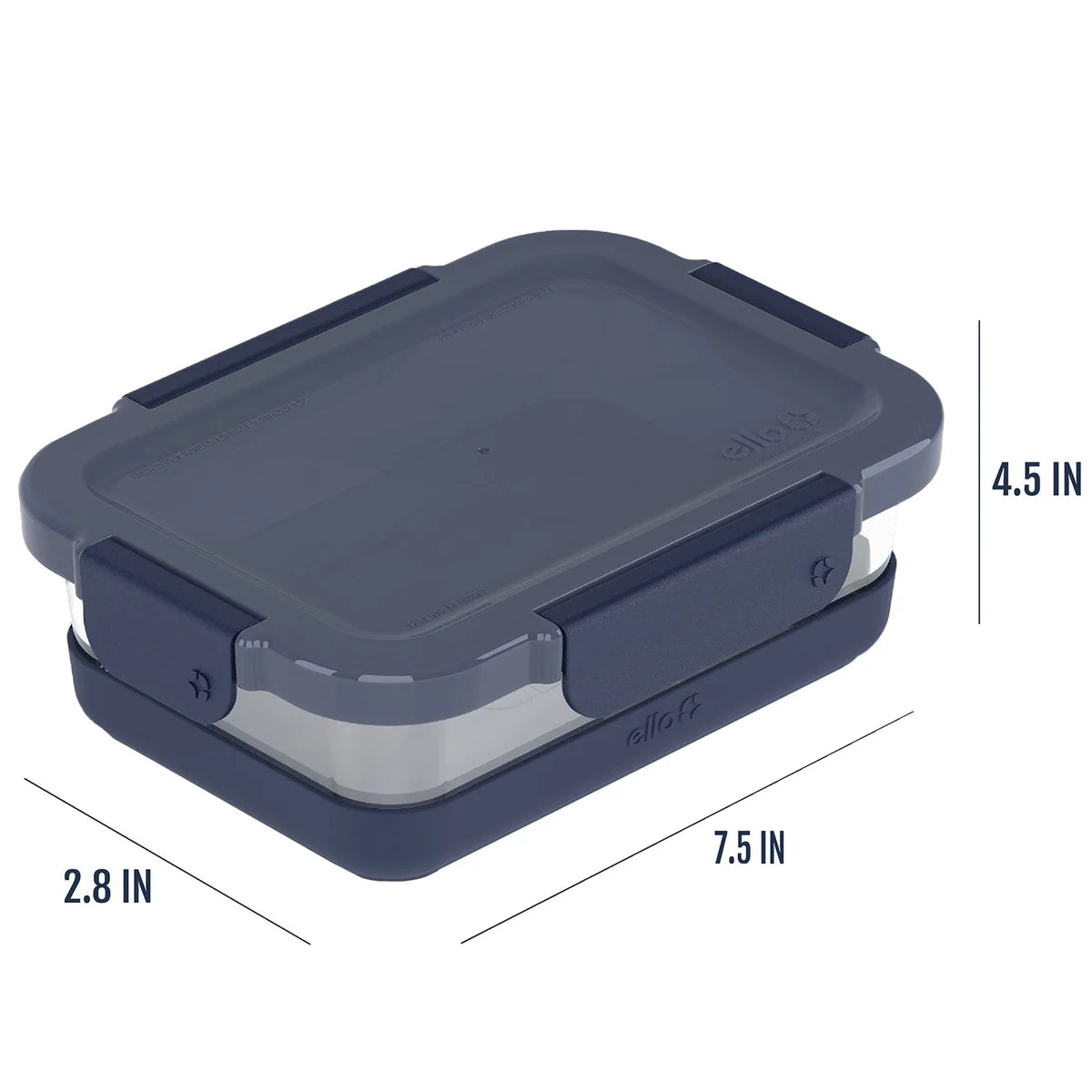 ELLO - Ensemble de 5 Contenants en Verre pour la Préparation des Repas-glass-meal-prep-set-of-costco-1839864-2