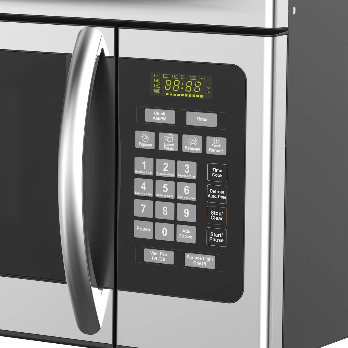 ELEMENT - Four à Micro-Ondes à Hotte Intégrée en Acier Inoxydable *Boite Ouverte*-1000-watts-over-the-range-microwave-stainless-steel-costco-1921619-6