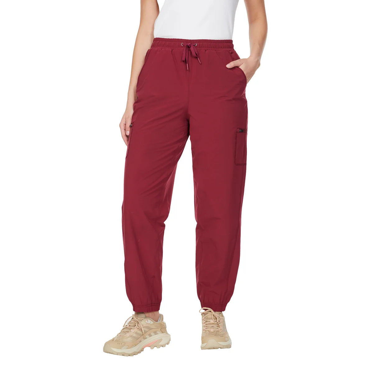 MERRELL - Pantalon à Doublure en Molleton pour Femme-women's-fleece-lined-pants-costco-1912864-red-rouge