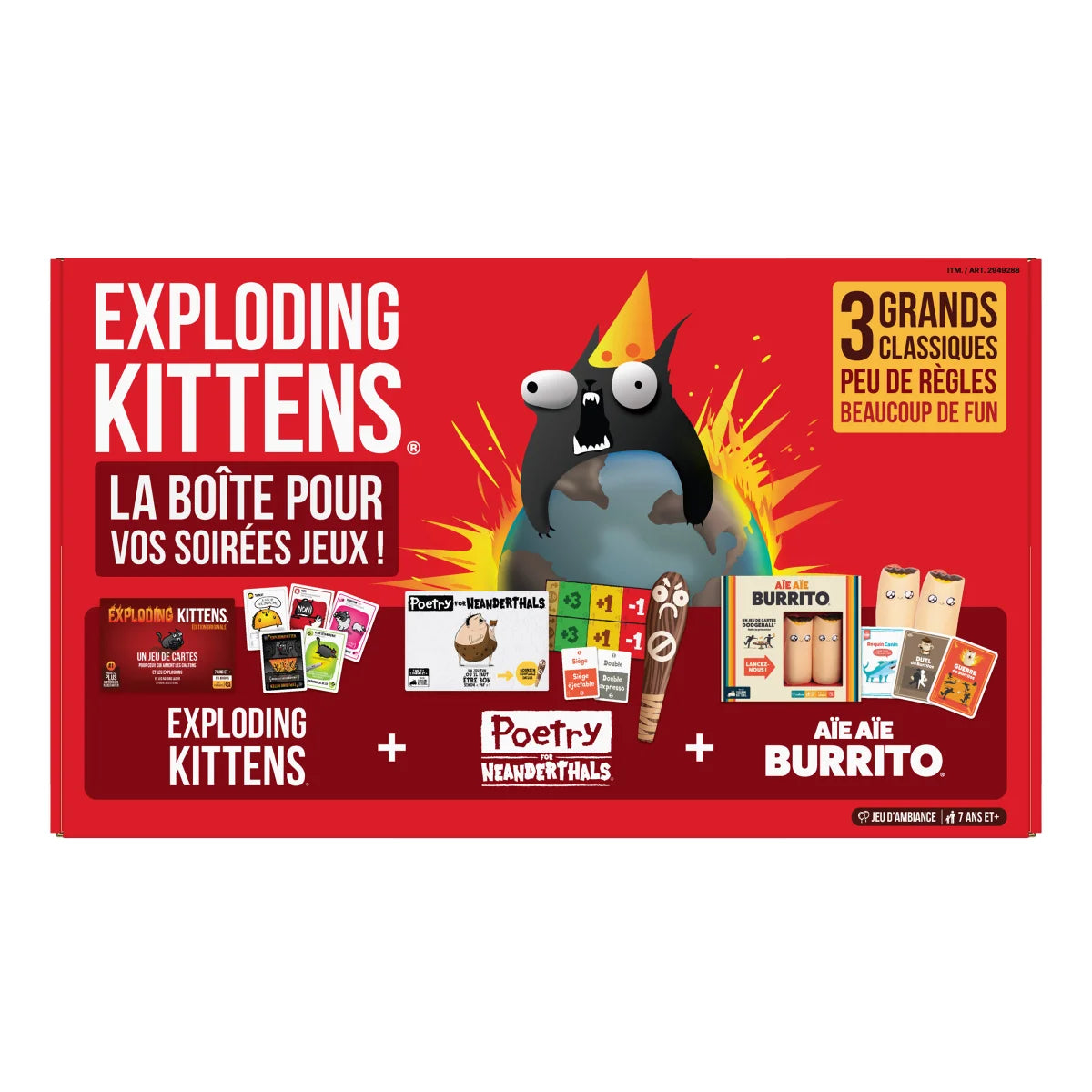 EXPLODING KITTENS - Ensemble de 3 Jeux Classiques *Version Française*-pack-classics-game-night-in-a-box-soirée-jeu-dans-une-boite-costco-2949288